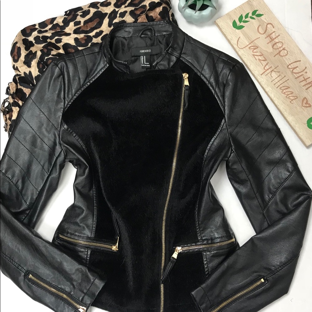 Forever 21 | pleather jacket